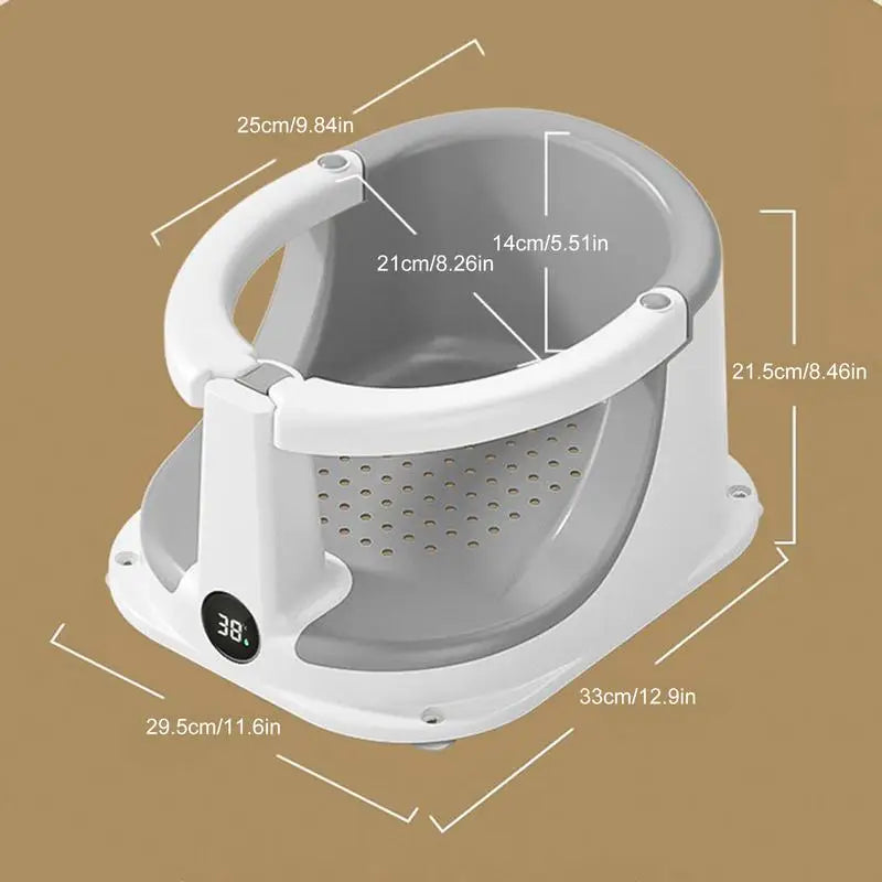 Baby Bath Seat with Temperature Sensor | The Baby Area