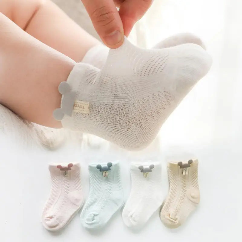 Breathable Socks Suitable For Newborns Durable Newborn Socks For Hot Weather Trendy Baby Socks Cute Socks Newborn Socks