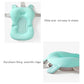 Baby Bath Seat Support Mat Foldable Baby Bath Tub Pad Chair Newborn Bathtub Pillow Infant Anti-Slip Soft Comfort Body Cushion