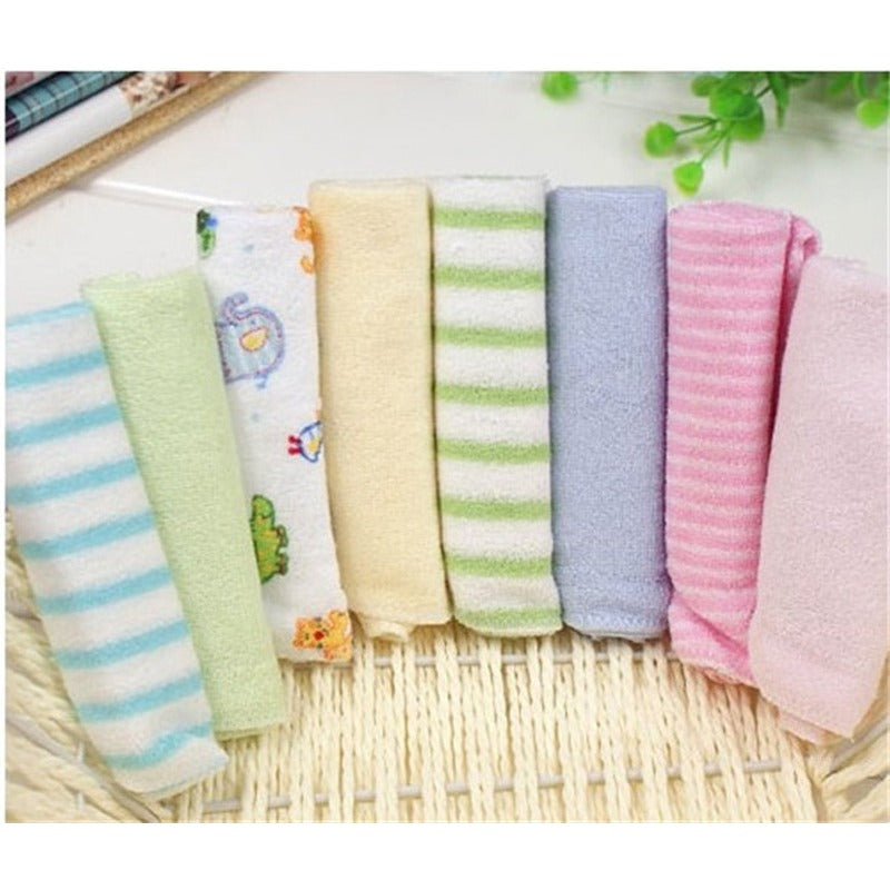 8-PCES BABY WASHCLOTHS