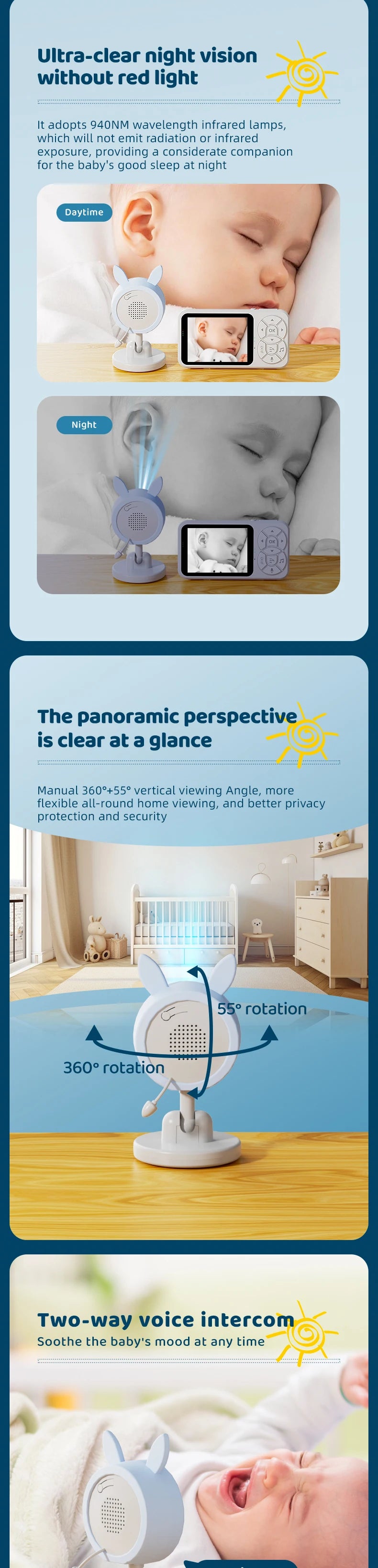 NIGHT LIGHT WITH MUSIC FOR BABY