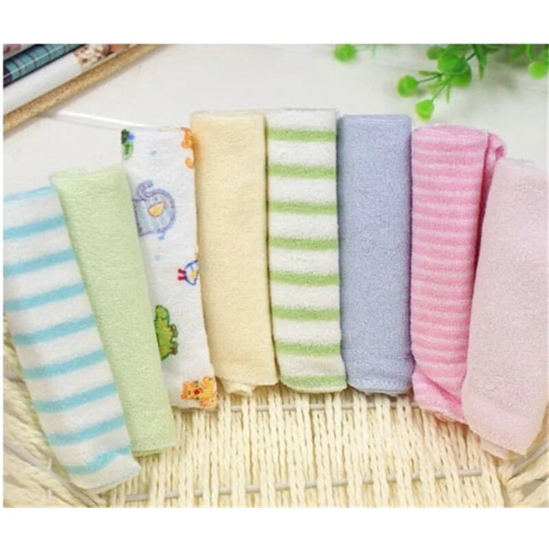 8-PCES BABY WASHCLOTHS