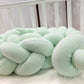 BABY BRAIDED KNOT CRIB  BUMPER