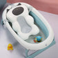 Adjustable Soft Pillow Baby Bath Tub Pad Non-Slip Bathtub Seat Comfortable Newborn Safety Infant Bath Support Shower Cushion