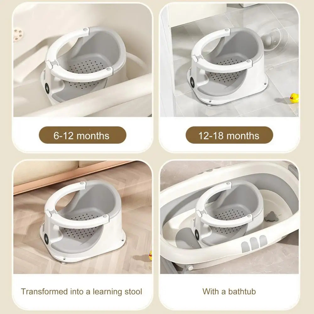 Baby Bath Seat with Temperature Sensor | The Baby Area