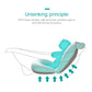 Baby Bath Seat Support Mat Foldable Baby Bath Tub Pad Chair Newborn Bathtub Pillow Infant Anti-Slip Soft Comfort Body Cushion