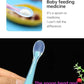 2-PCES BABY SILICONE SPOON