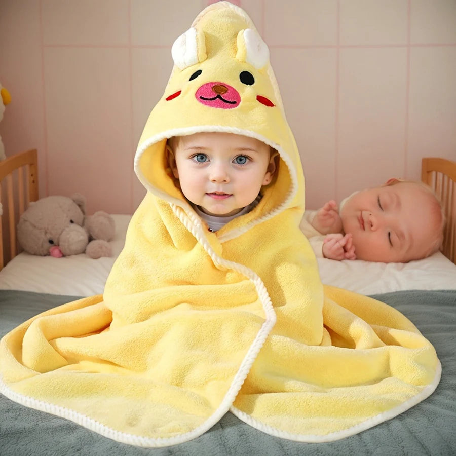 BABY HOODED BATH TOWEL