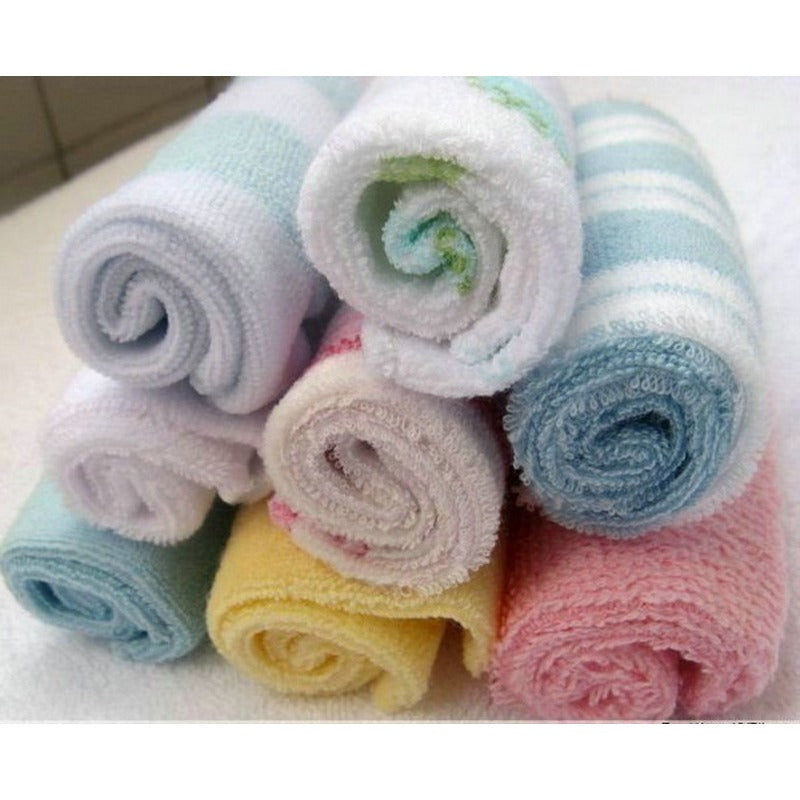 8-PCES BABY WASHCLOTHS