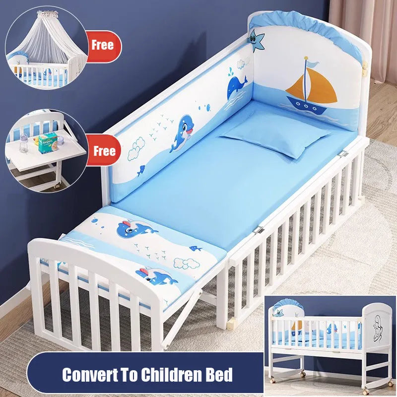 BABY BEDDDING SET 4-IN-1