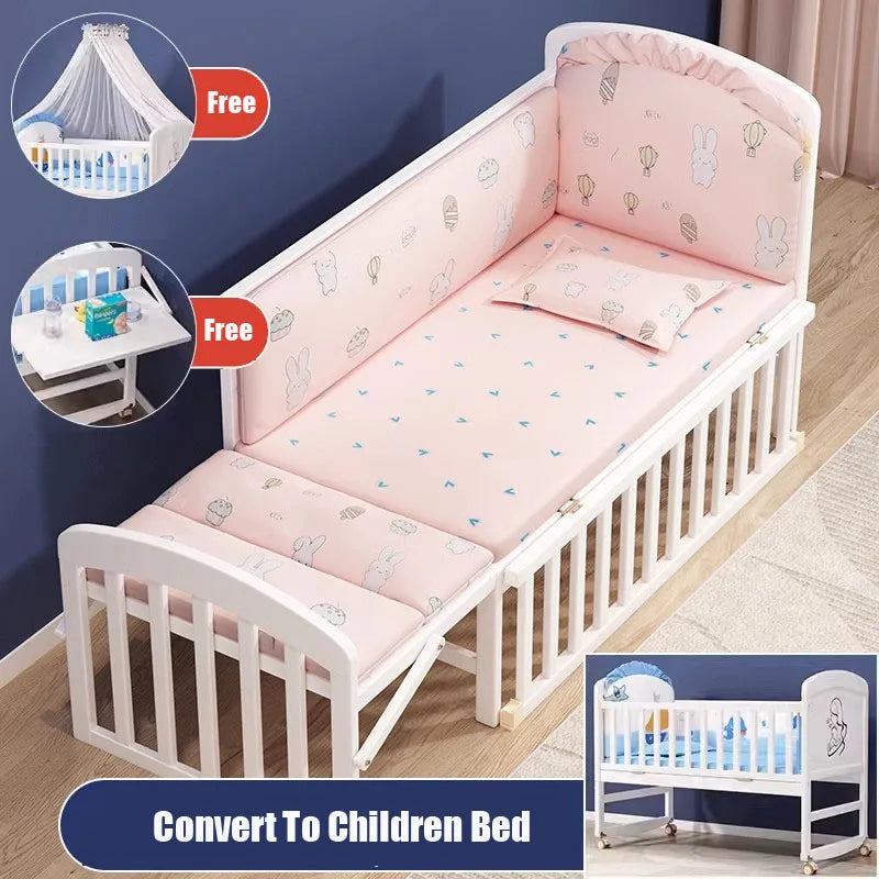 BABY BEDDDING SET 4-IN-1