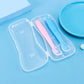 2-PCES BABY SILICONE SPOON