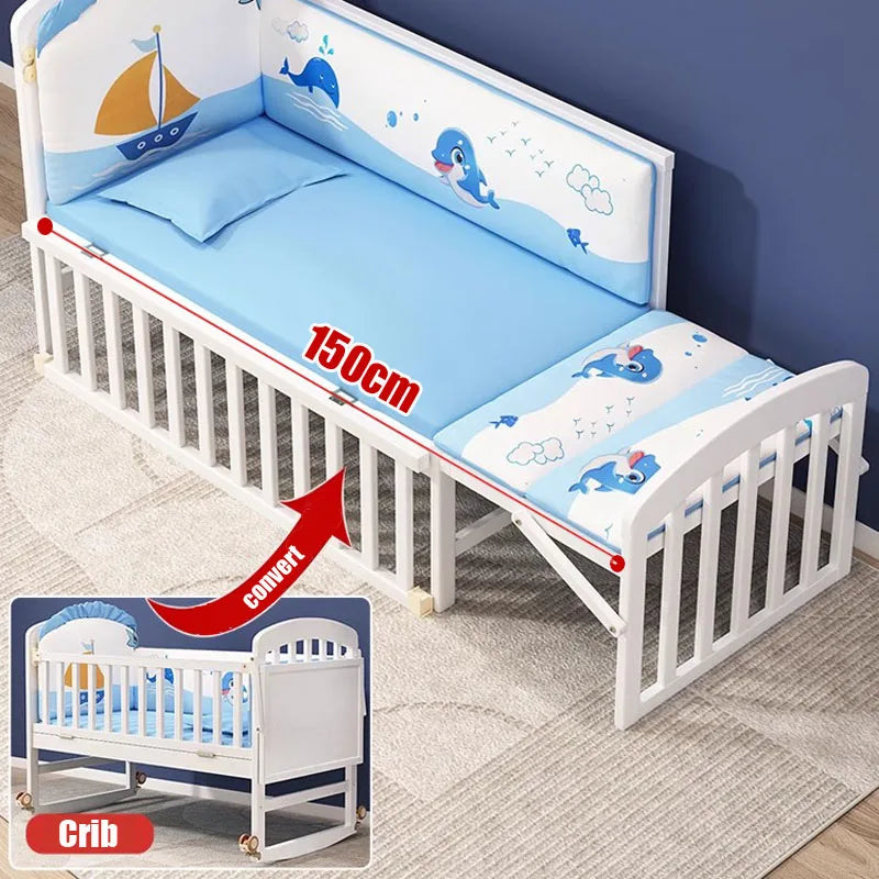 BABY BEDDDING SET 4-IN-1