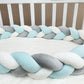 BABY BRAIDED KNOT CRIB  BUMPER