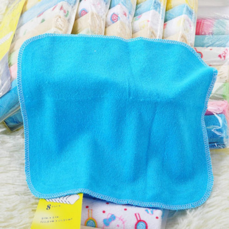 8-PCES BABY WASHCLOTHS