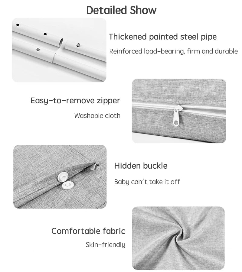 CHILD BED BARRIER SAFETY