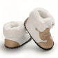 Baby Boys Girls Kawaii & Cute Warm Plush Booties, Comfortable B