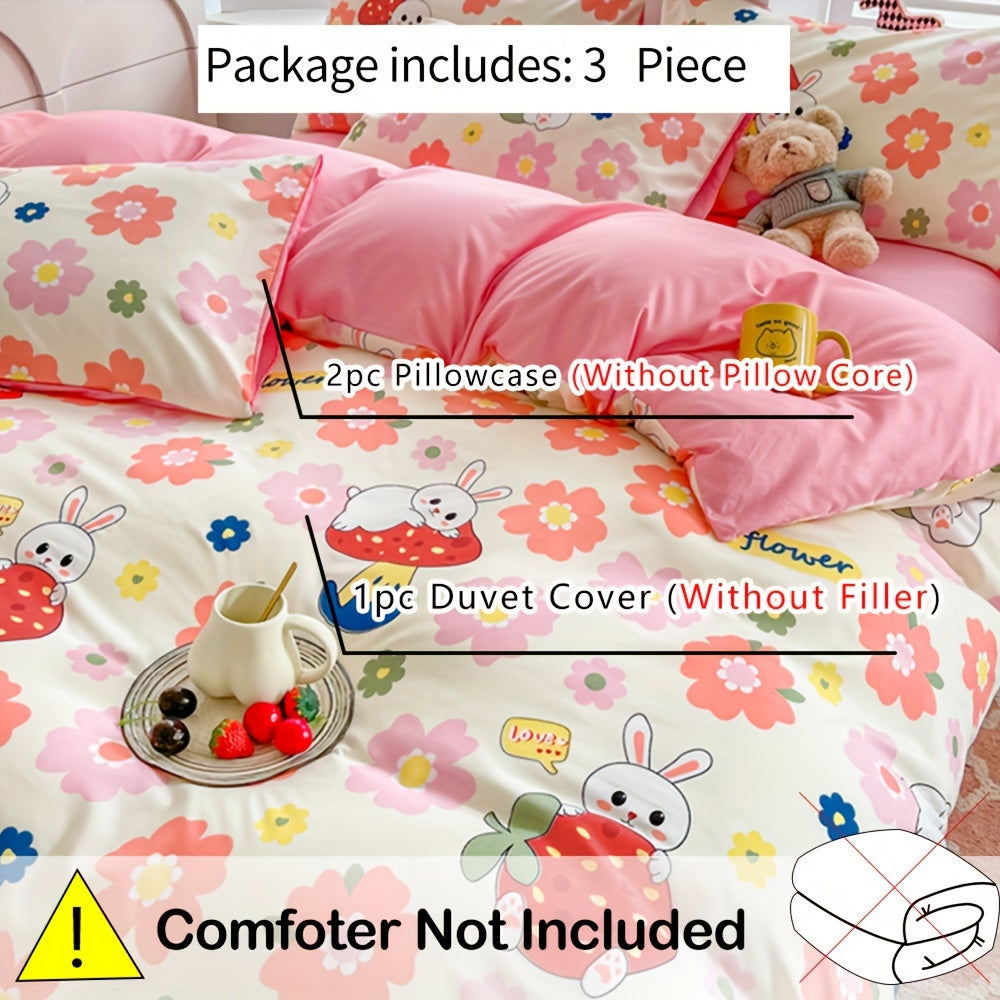 3-PIECES  BEDDING SET