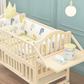 BIG BED SOLID WOOD FOR BABY - Enhanced