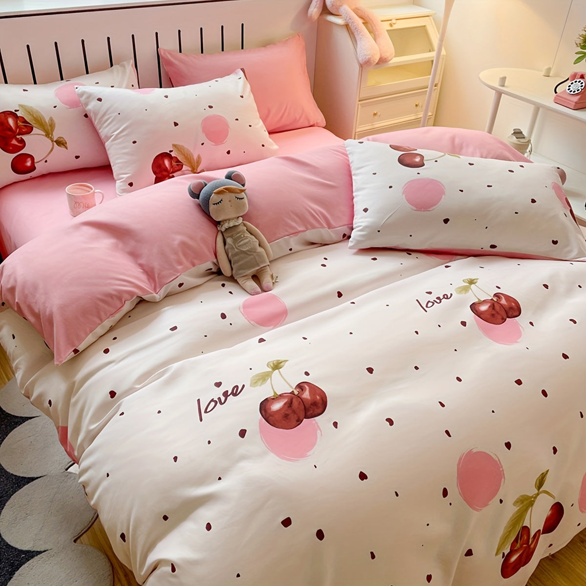 3-PIECES  BEDDING SET