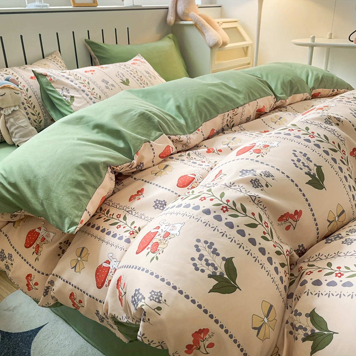 3-PIECES  BEDDING SET